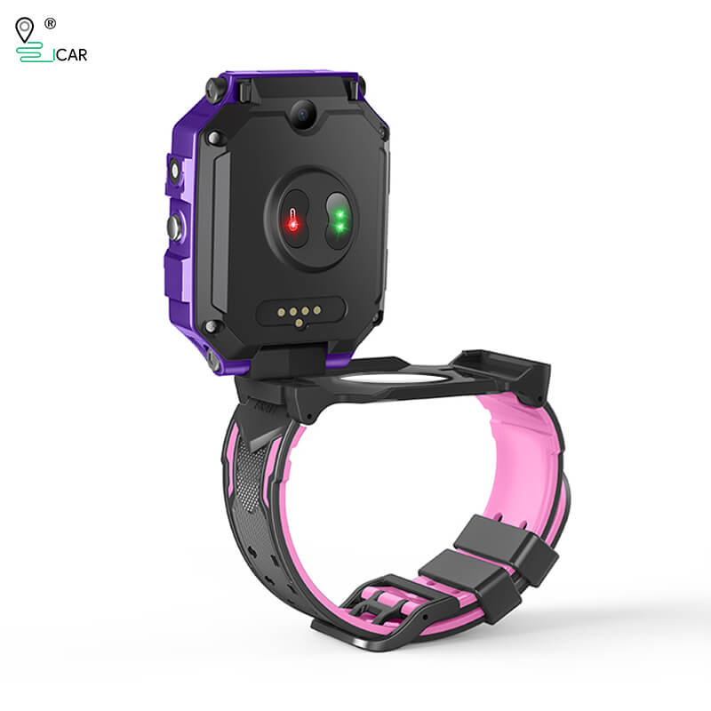4G Smartwatch voor kinderen, IP67, waterdicht, met GPS-positie, camera, SOS, oproepen, stappenteller, touchscreen, videochat, smartwatch voor jongens en meisjes, roze T5 4G Smartwatch voor kinderen, IP67, waterdicht, met GPS-positie, camera, SOS, oproepen, stappenteller, touchscreen, videochat, smartwatch voor jongens en meisjes, roze T5