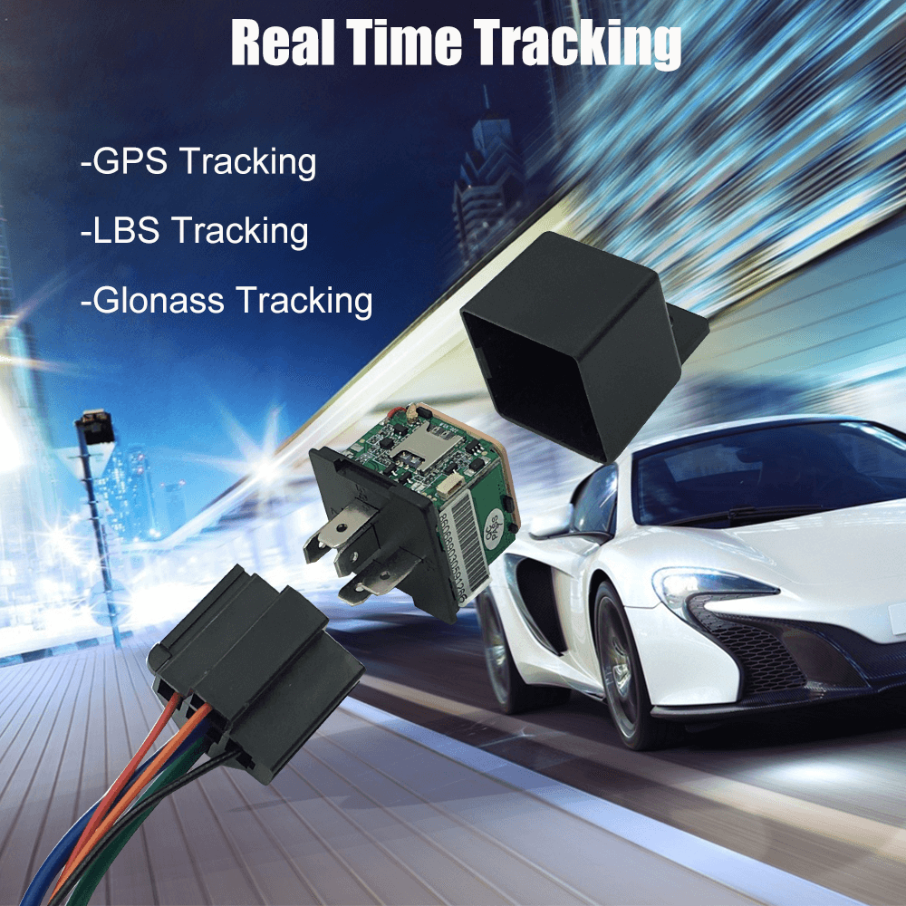 IK720 New Version Relay GPS Tracker With ACC Detection